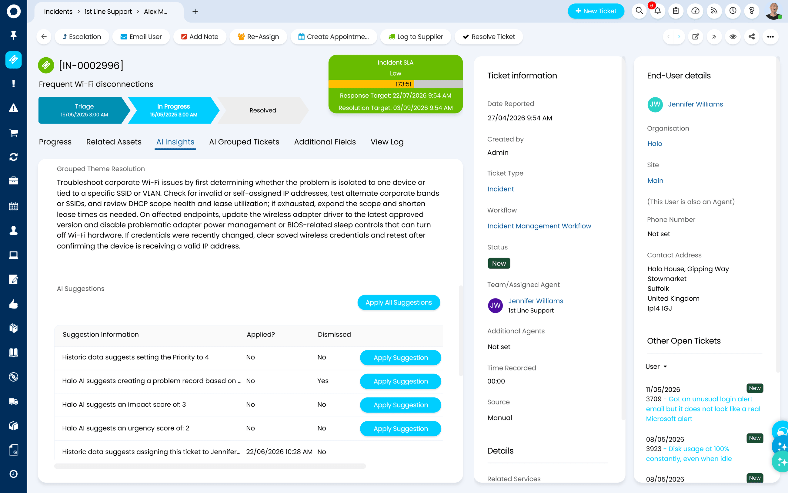 Platform intelligence